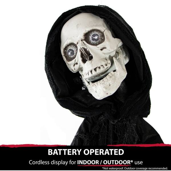 Shop Life Size Animated Talking Skeleton Prop W Moving Mouth For