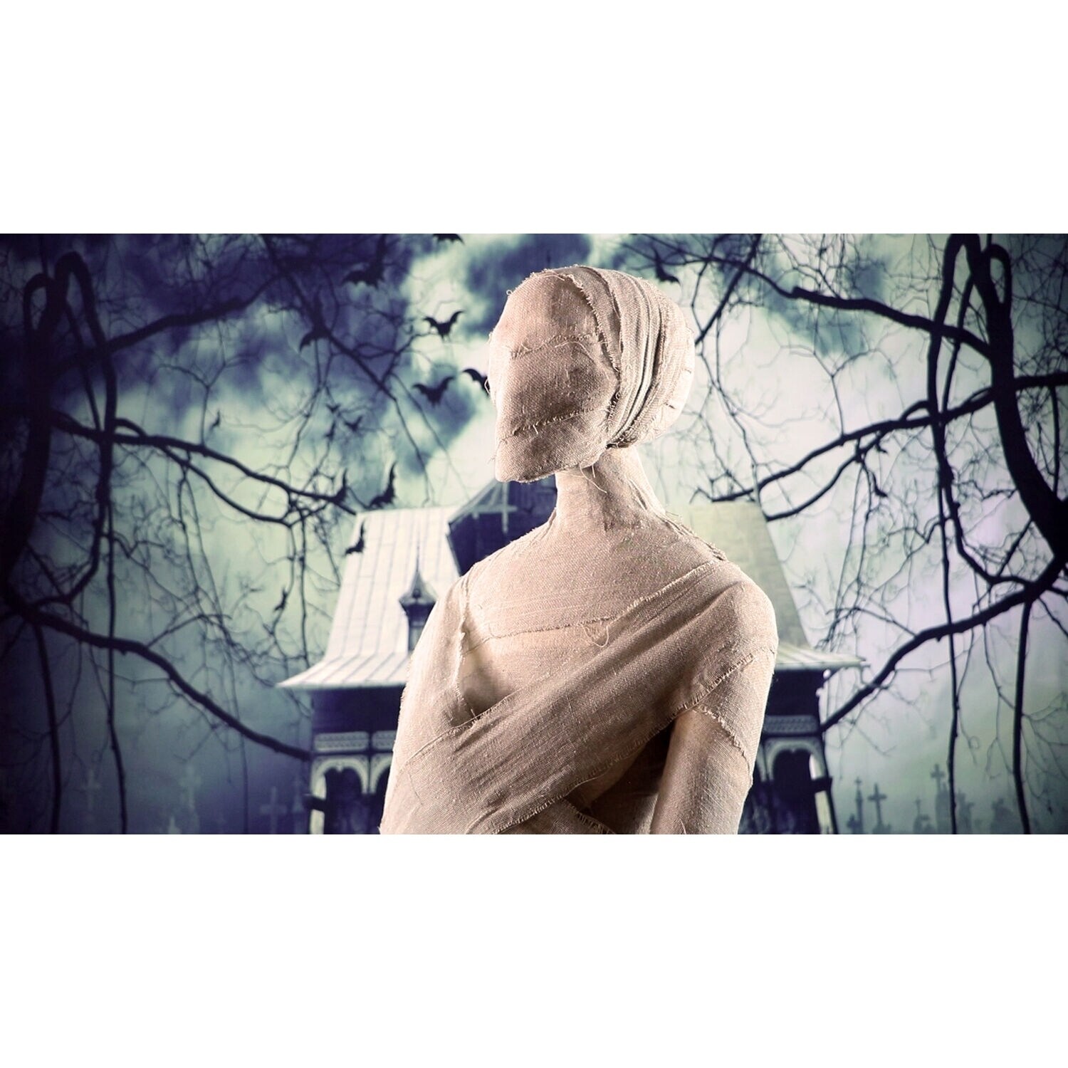 Shop Life Size Standing Wrapped Mummy For Indoor Or Covered