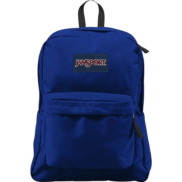 blue jansport backpack