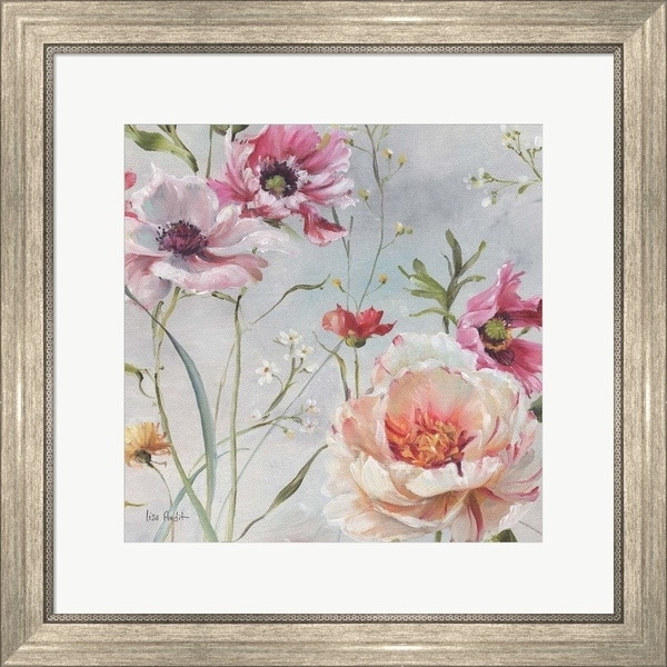 Lisa Audit 'Antique Garden III' Framed Art