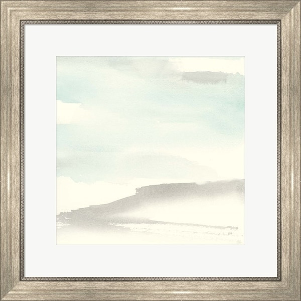 Chris Paschke 'Teal Sky II' Framed Art
