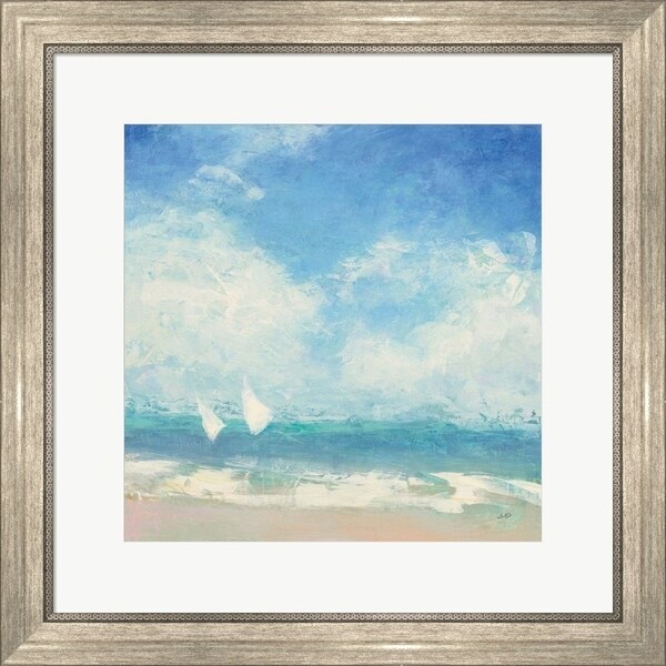 Julia Purinton 'Rounding the Buoy' Framed Art