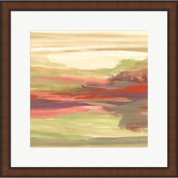 Chris Paschke 'Distant Fields' Framed Art