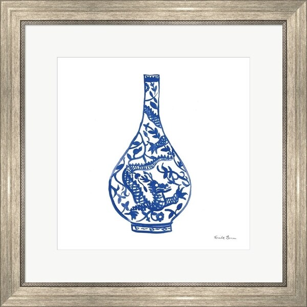 Farida Zaman 'Chinoiserie VI' Framed Art