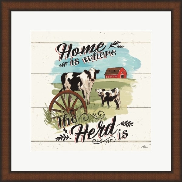Janelle Penner 'Farm Life II' Framed Art