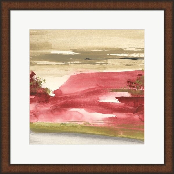Chris Paschke 'Red Rock I' Framed Art
