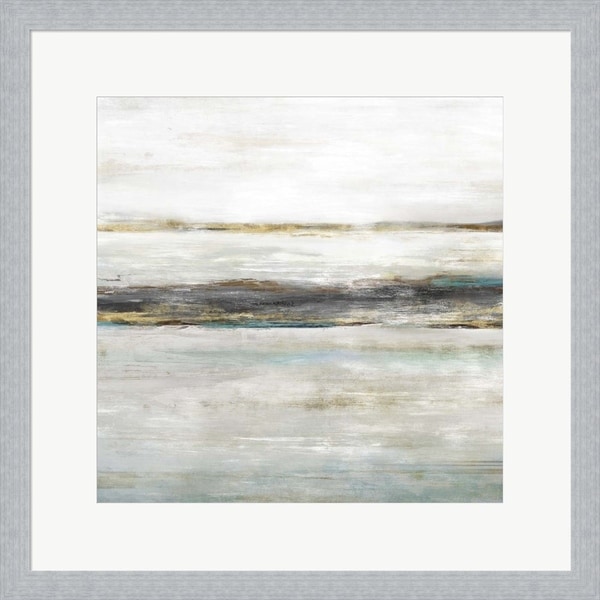 Isabelle Z 'Water's Edge I' Framed Art