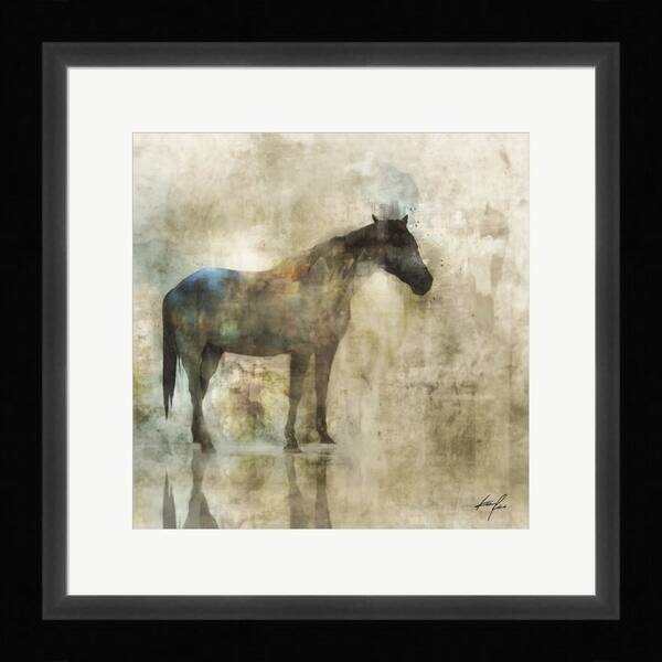 Ken Roko Ken Roko 'Horse Reflection I' Framed Art - Bed Bath & Beyond - 29237510