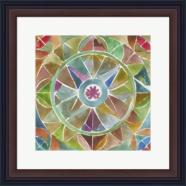 Aimee Wilson 'Tessellation I' Framed Art - Overstock - 29237540