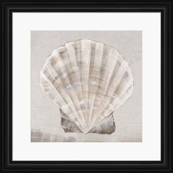 Eva Watts 'Neutral Shells II' Framed Art
