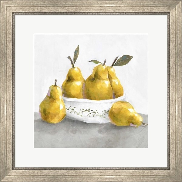 Isabelle Z 'Pears' Framed Art