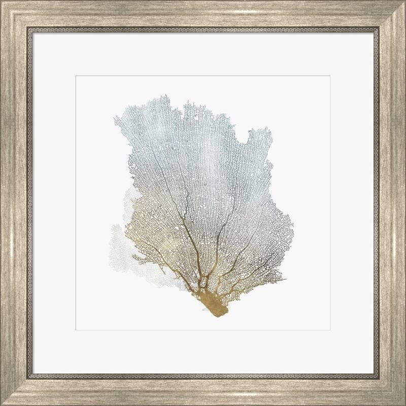 Isabelle Z 'Delicate Coral I' Framed Art