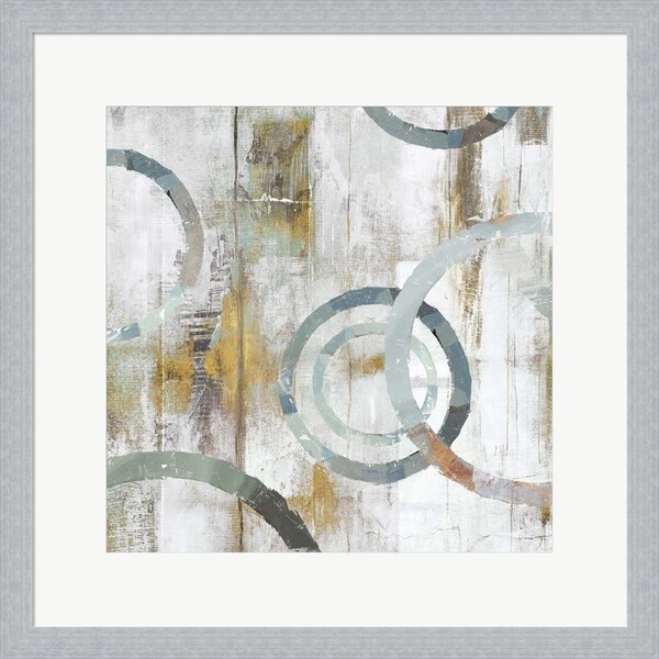 Isabelle Z 'Swirls II' Framed Art