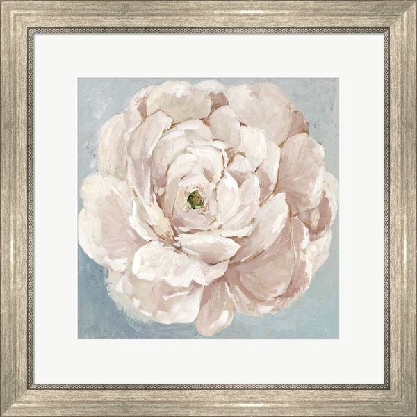 Asia Jensen 'Pink Flower' Framed Art