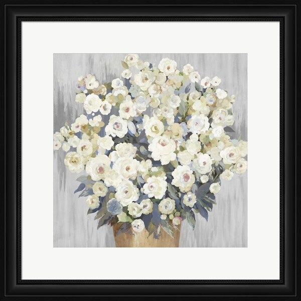 Allison Pearce 'Budding Blossoms' Framed Art