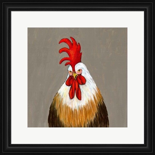 Janet Nelson 'Rooster Doodle Do' Framed Art