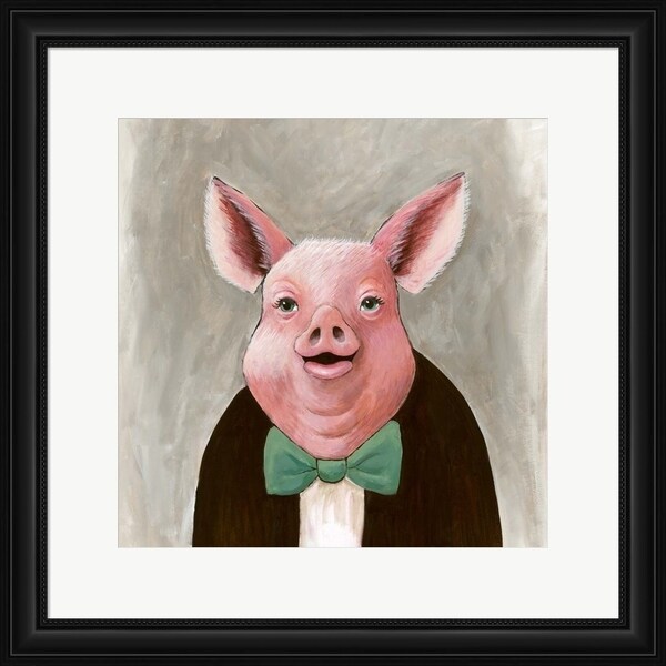 Janet Nelson 'Taylor Hamlet' Framed Art