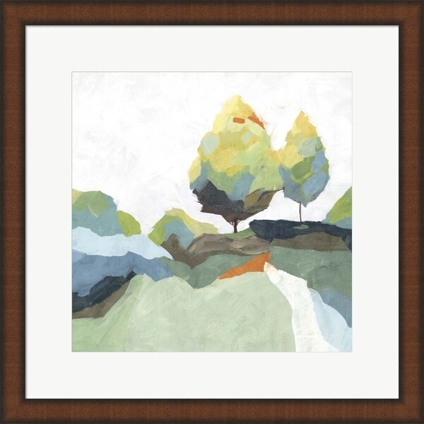 Isabelle Z 'Blocked I' Framed Art