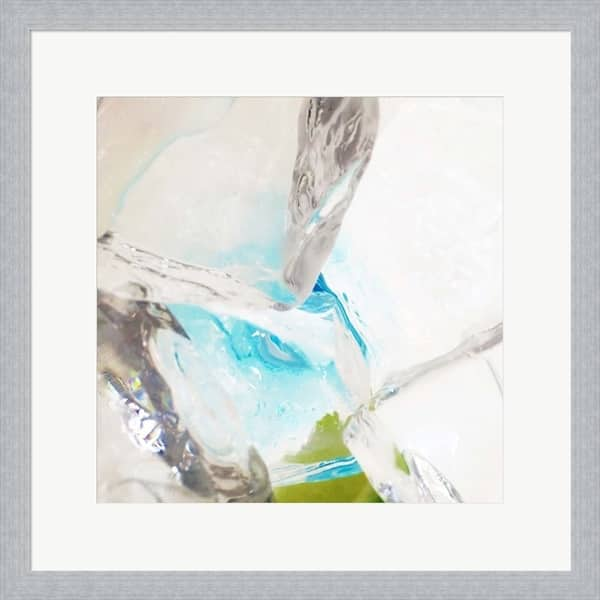 Irena Orlov 'Blue Ice 6' Framed Art - Bed Bath & Beyond - 29237778