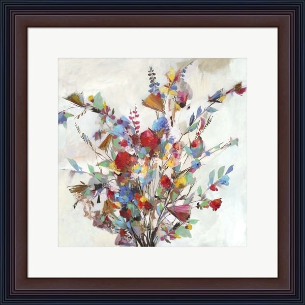 Allison Pearce 'Spring Bouquet' Framed Art