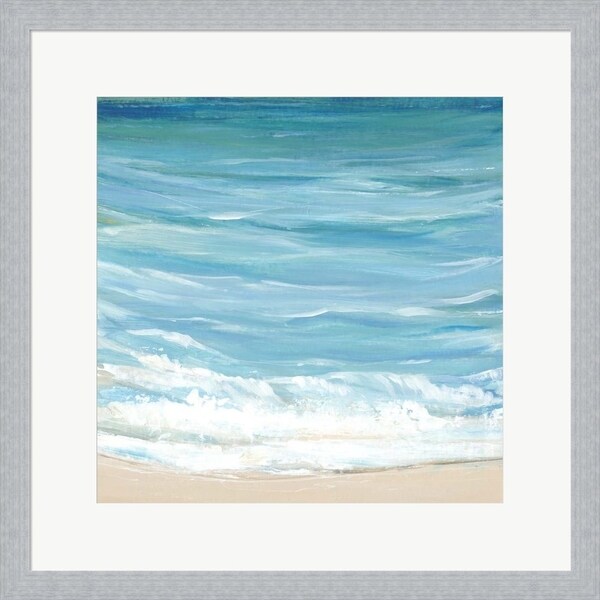 Timothy O'Toole 'Sea Breeze Coast I' Framed Art