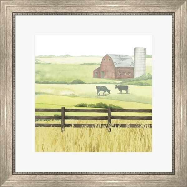 Grace Popp 'Sunlit Graze II' Framed Art