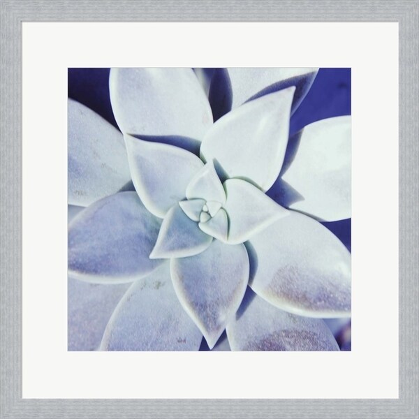 Jason Johnson 'Ultra Violet II' Framed Art