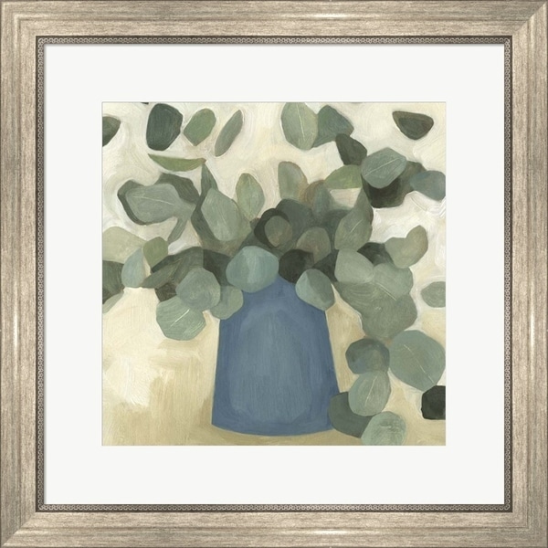 Emma Scarvey 'Greenery Still Life VI' Framed Art