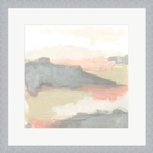 June Erica Vess 'Valley Haze I' Framed Art