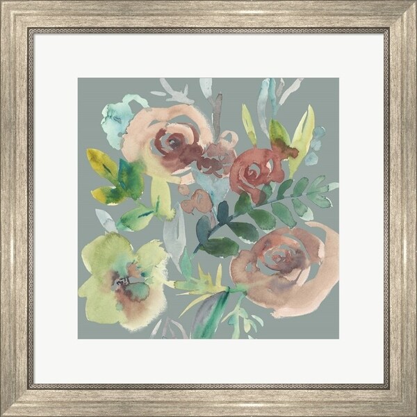 Chariklia Zarris 'Rosealeah V' Framed Art