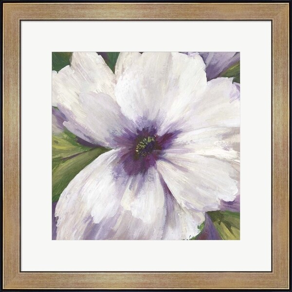 Asia Jensen 'Violet Orchid II' Framed Art