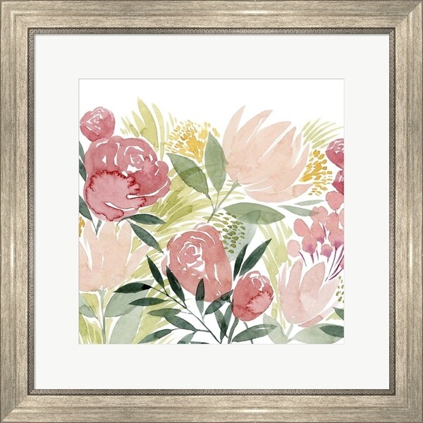 Grace Popp 'Sunkissed Posies II' Framed Art