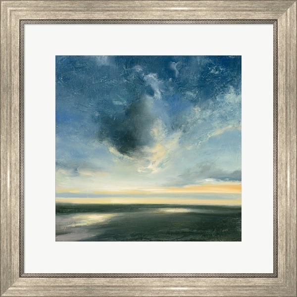 Julia Purinton 'Coastal Sunrise' Framed Art