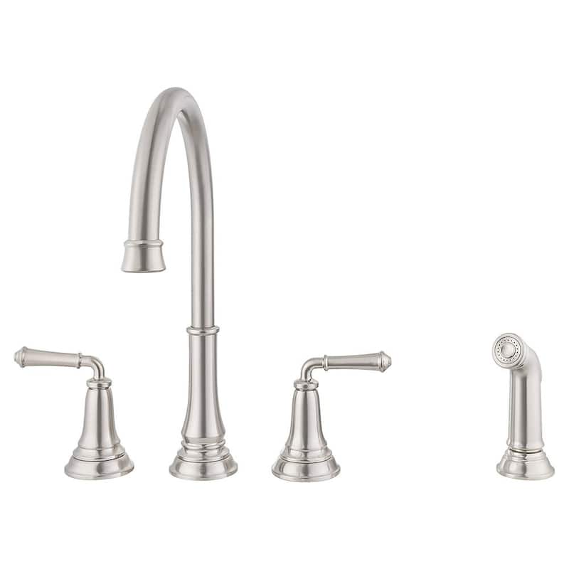 American Standard Delancey Widespread Kitchen Faucet - Stainless