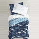 preview thumbnail 3 of 3, Dream Factory Sharks 7-piece Microfiber Bed in a Bag with Sheet Set