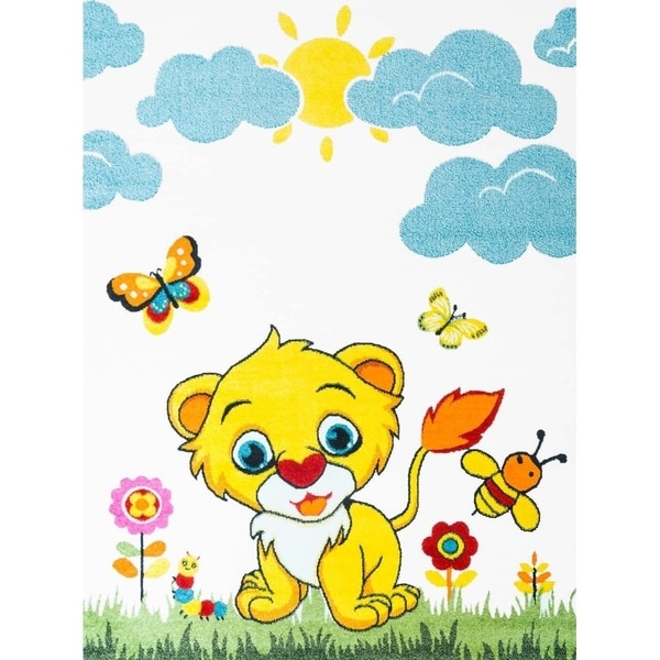 lion kids rug