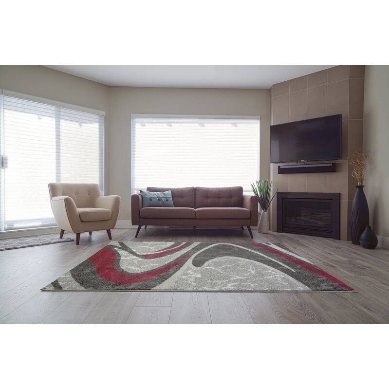 LaDole Rugs Innovative Spirals Mat