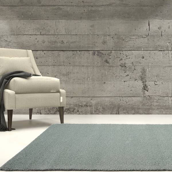 Shop Ladole Rugs Soft Solid Plain Color Durable Area Rug In Dark