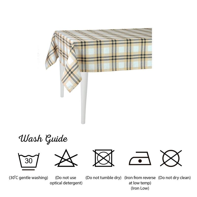 Merry Christmas Printed Decorative Tablecloth