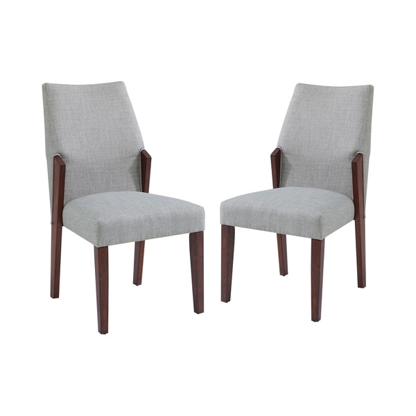 Carson Carrington Idekulla Mid century Fabric Side Chairs (Set of 2