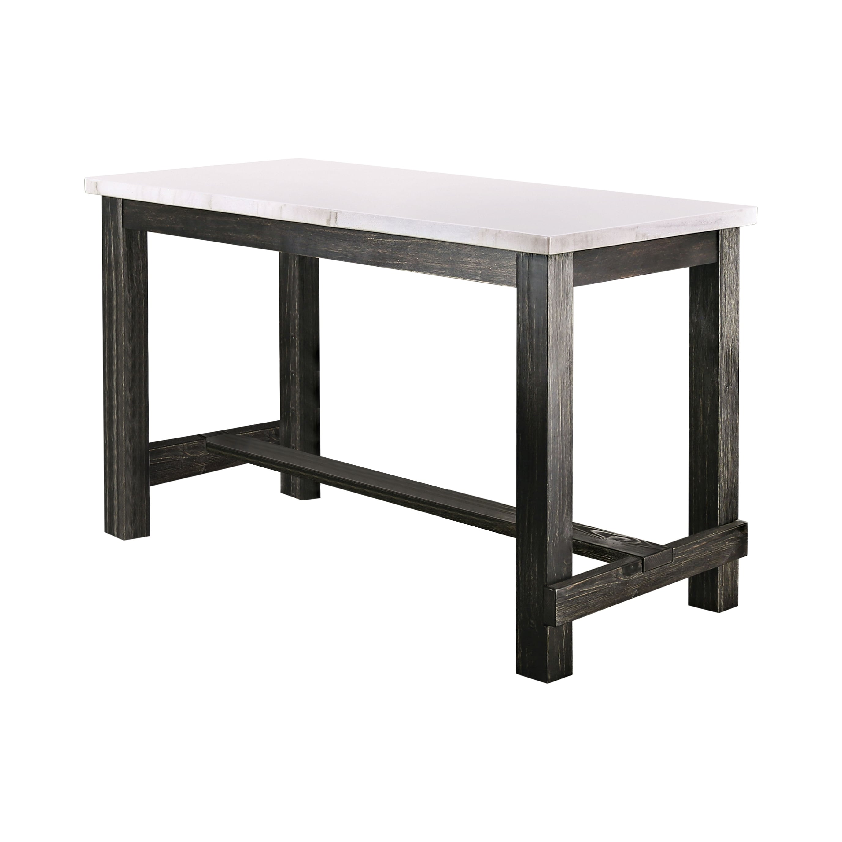 Furniture Of America Shap Rustic Black 60 Inch Counter Height Table