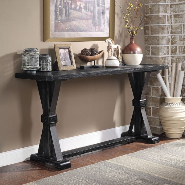 black sofa table for sale