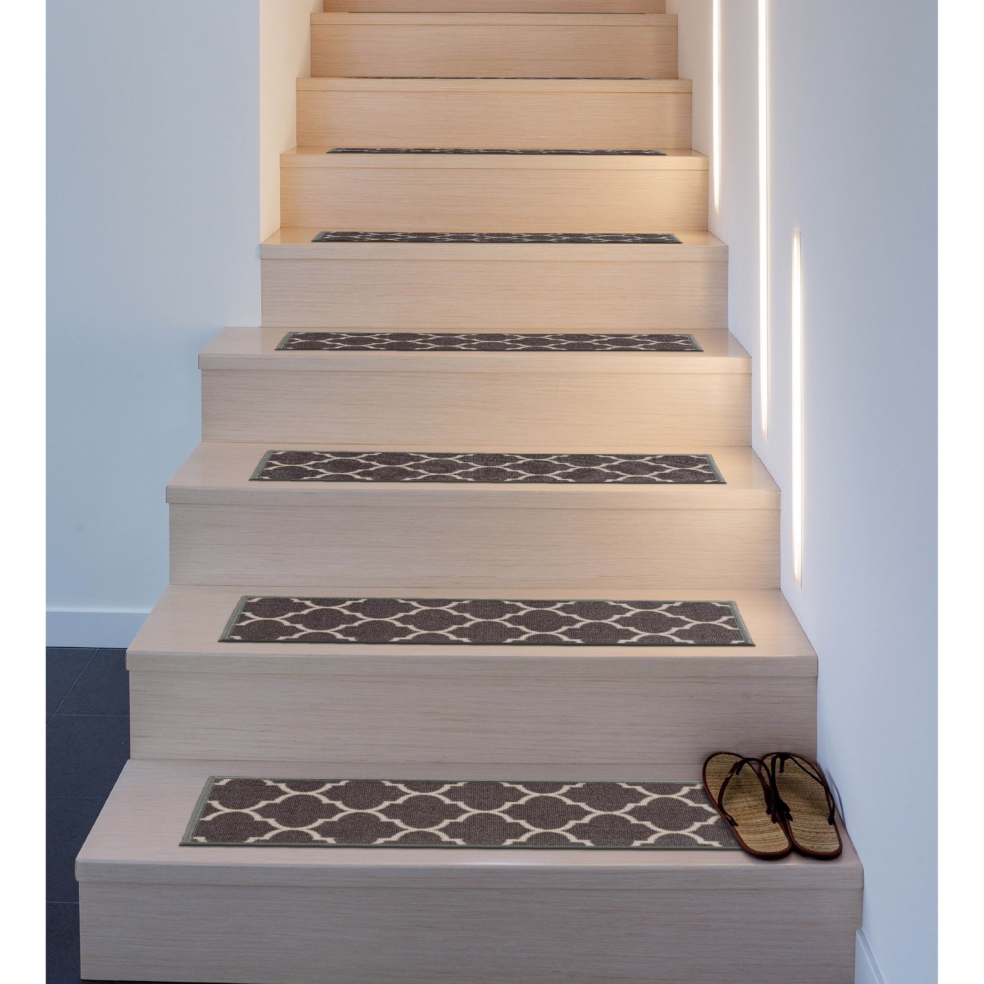 Contemporary Modern Moroccan Non Slip Stair Treads Non Slip Stair Treads