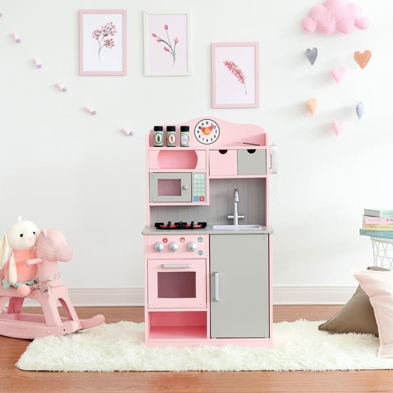 teamson kids florence small play kitchen