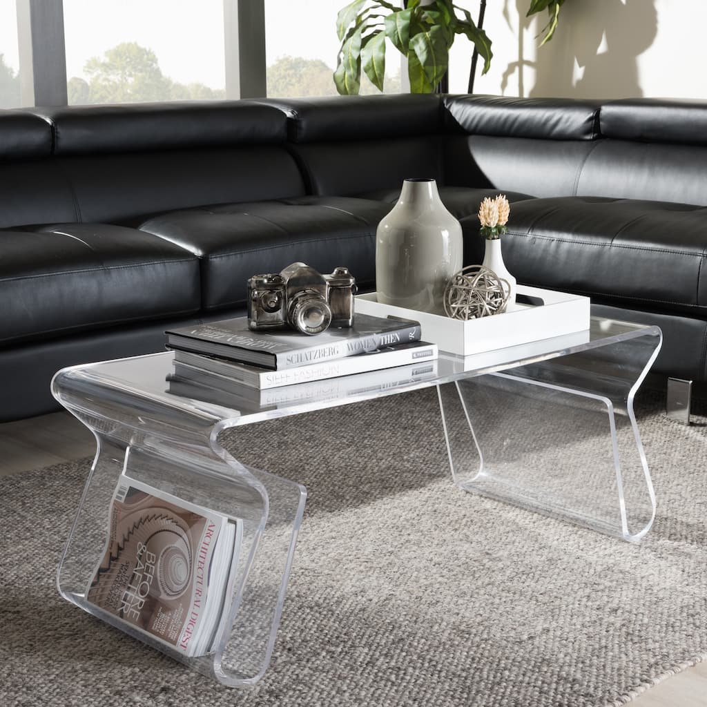 Adair Acrylic Coffee Table