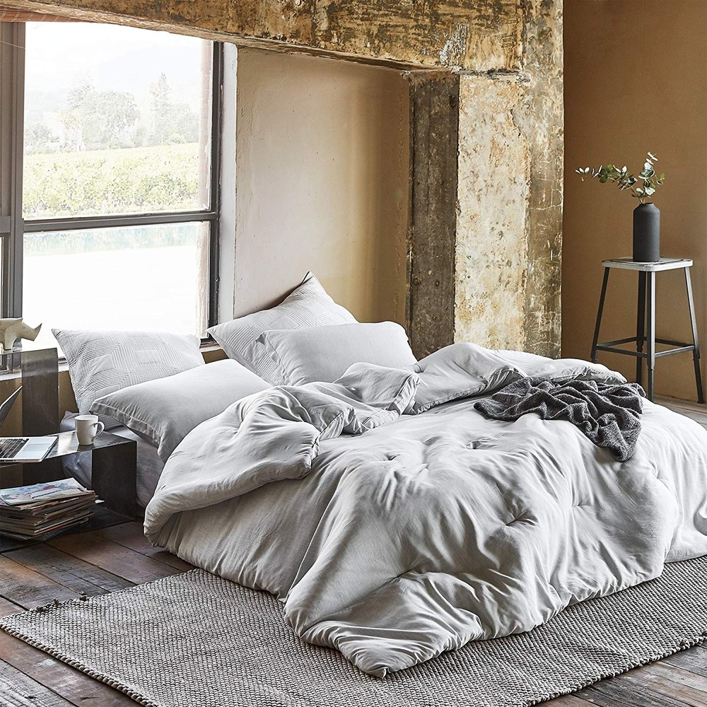 Modal Yarn Dyed - Passive Gray Comforter