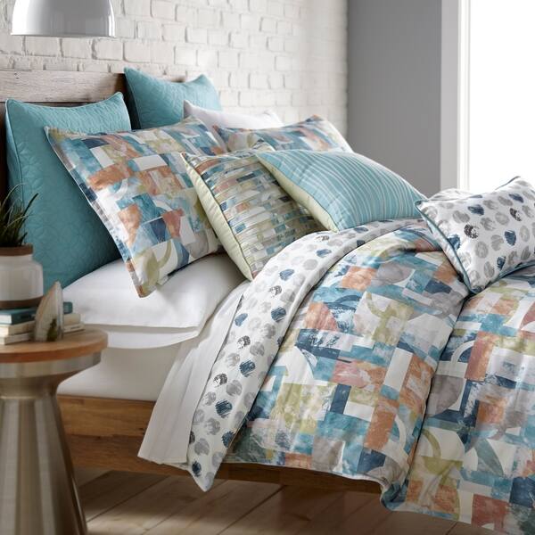 Shop Croscill Marley Cotton Reversible 3 Piece Comforter Set On