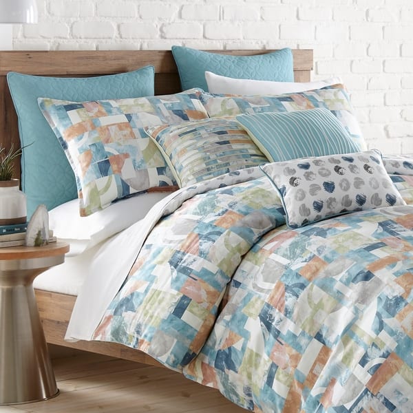 Shop Croscill Marley Cotton Reversible 3 Piece Comforter Set On