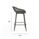 Kurv Counter Stool - Set of 2 - Thumbnail 9
