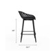 Kurv Counter Stool - Set of 2 - Thumbnail 5